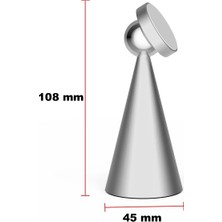 Datatek Newface WS01 Magnetli Holder - Gümüş
