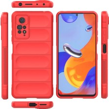 Datatek Newface Xiaomi Redmi Note 11 Pro Kılıf Optimum Silikon - Kırmızı
