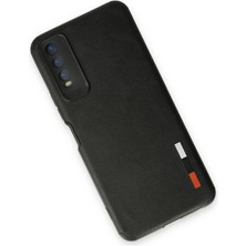 Datatek Newface Vivo Y11S Kılıf Loop Deri Silikon - Siyah