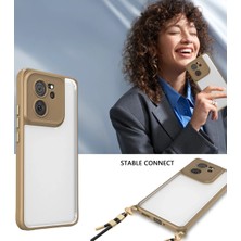 Datatek Newface Xiaomi Mi 13T Pro Kılıf Penta Silikon Kılıf - Çöl Titanyum