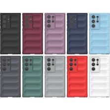Datatek Newface Samsung Galaxy S24 Ultra Kılıf Optimum Silikon - Koyu Yeşil