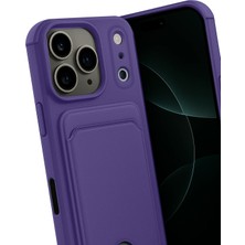 Datatek Newface Apple iPhone 17 Pro Kelvin Kartvizitli Silikon - Derin Mor