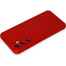 Datatek Newface Samsung Galaxy S24 Kılıf Nano Içi Kadife Silikon - Kırmızı