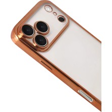 Datatek Newface Apple iPhone 17 Pro Max Razer Lensli Silikon - Turuncu