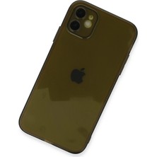 Datatek Newface iPhone 12 Kılıf Fly Lens Silikon - Siyah