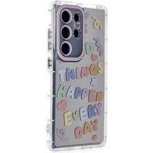 Datatek Newface Samsung Galaxy S24 Ultra Kılıf Reflexion Desenli Kapak - Desen 7