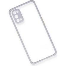 Datatek Newface Realme 7 Pro Kılıf Miami Şeffaf Silikon - Lila