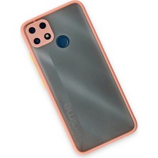 Datatek Newface Realme C25 Kılıf Montreal Silikon Kapak - Pembe