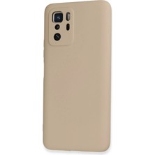 Datatek Newface Xiaomi Poco X3 Gt Kılıf Nano Içi Kadife Silikon - Pudra