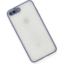 Datatek Newface iPhone 7 Plus Kılıf Montreal Silikon Kapak - Gri