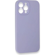 Datatek Newface iPhone 13 Pro Max Kılıf Lansman Legant Silikon - Lila
