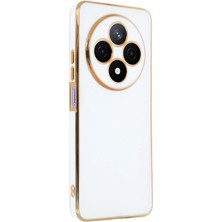 Datatek Newface Xiaomi Redmi 14C Kılıf Volet Silikon - Beyaz
