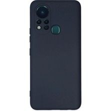 Datatek Newface Infinix Hot 11S Kılıf Nano Içi Kadife Silikon - Lacivert