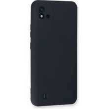 Datatek Newface Realme C11 2021 Kılıf Nano Içi Kadife Silikon - Lacivert