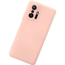 Datatek Newface Xiaomi Mi 11T Pro Kılıf Nano Içi Kadife Silikon - Pudra