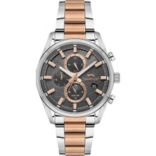 Slazenger SL.09.2515.2.04 Erkek Kol Saati – Çelik Kasa & Kordon, Rose Gold Detaylı