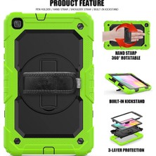 Renklime Newface Samsung Galaxy T290 Tab A 8 Kılıf Pars Tablet Kapak - Yeşil