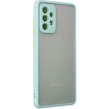 Renklime Newface Samsung Galaxy A72 Kılıf Montreal Silikon Kapak - Turkuaz