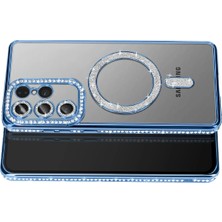 Datatek Joko Samsung Galaxy S26 Ultra Joke Simli Magneticsafe Kılıf - Mavi