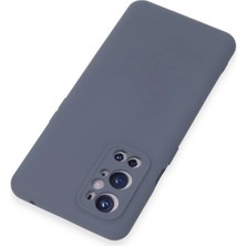 Renklime Newface One Plus 9 Pro Kılıf Nano Içi Kadife Silikon - Gri