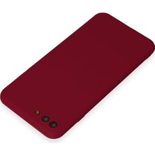 Renklime Newface iPhone 7 Plus Kılıf First Silikon - Bordo