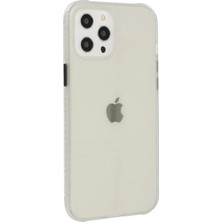 Datatek Newface iPhone 12 Pro Kılıf Miami Şeffaf Silikon - Şeffaf