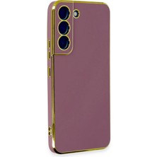 Renklime Newface Samsung Galaxy S21 Kılıf Volet Silikon - Kırmızı