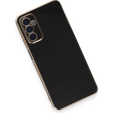 Renklime Newface Samsung Galaxy A14 4g Kılıf Volet Silikon - Siyah