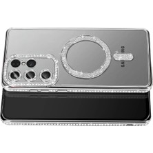 Datatek Joko Samsung Galaxy S26 Ultra Joke Simli Magneticsafe Kılıf - Gümüş