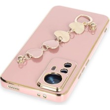 Renklime Newface Xiaomi Mi 12T Pro Kılıf Esila Silikon - Pudra