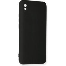 Datatek Newface Xiaomi Redmi 9A Kılıf Nano Içi Kadife Silikon - Siyah
