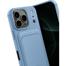 Datatek Newface Apple iPhone 17 Pro Max Kelvin Kartvizitli Silikon - Mavi