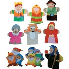 Edutoys El Kuklası Masal Kahramanları 9 Parça