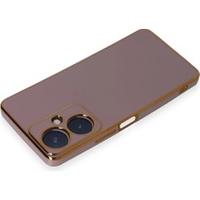 Renklime Newface Vivo Y27 Kılıf Volet Silikon - Mor