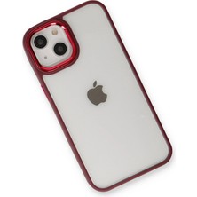 Renklime Newface iPhone 14 Plus Kılıf Dora Kapak - Kırmızı