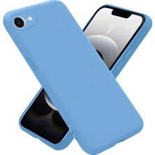 Datatek Newface iPhone 16E Kılıf First Silikon - Mavi