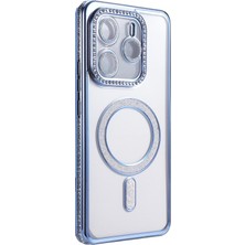 Datatek Newface Xiaomi Redmi Note 14 4g Joke Simli Magneticsafe Kılıf - Mavi