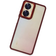 Renklime Newface Realme C55 Kılıf Dora Kapak - Kırmızı