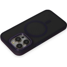 Datatek Joko iPhone 14 Pro Max Kılıf Rocky Magsafe Kapak - Derin Mor