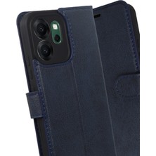 Datatek Newface Oppo Reno 14F Trend S Plus Kapaklı Kılıf - Lacivert