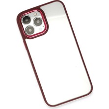 Renklime Newface iPhone 13 Pro Kılıf Dora Kapak - Kırmızı