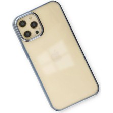 Renklime Newface iPhone 12 Pro Max Kılıf Element Silikon - Mavi