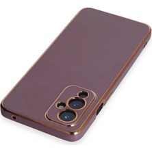 Renklime Newface One Plus 9 Kılıf Volet Silikon - Mor