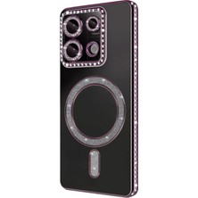 Datatek Newface Xiaomi Redmi 13C Joke Simli Magneticsafe Kılıf - Pembe