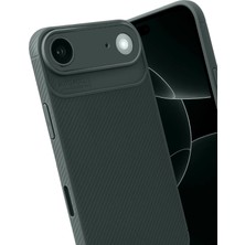 Datatek Newface Apple iPhone 17 Air Auto Focus Karbon Kapak - Koyu Yeşil