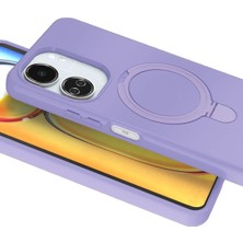 Datatek Newface Xiaomi Redmi 13C Regal Magsafe Standlı Kapak - Lila