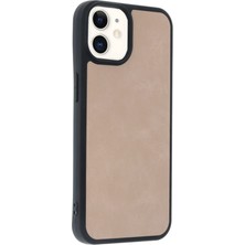 Datatek Newface iPhone 11 Kılıf Aras Deri Kapak - Pudra