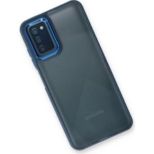 Datatek Newface Samsung Galaxy A03S Kılıf Dora Kapak - Mavi