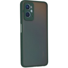 Datatek Newface Oppo A96 Kılıf Montreal Silikon Kapak - Yeşil
