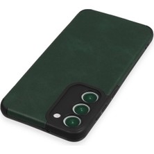 Datatek Newface Samsung Galaxy S23 Plus Kılıf Loop Deri Silikon - Yeşil